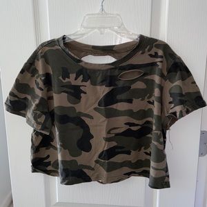 Camouflage tee